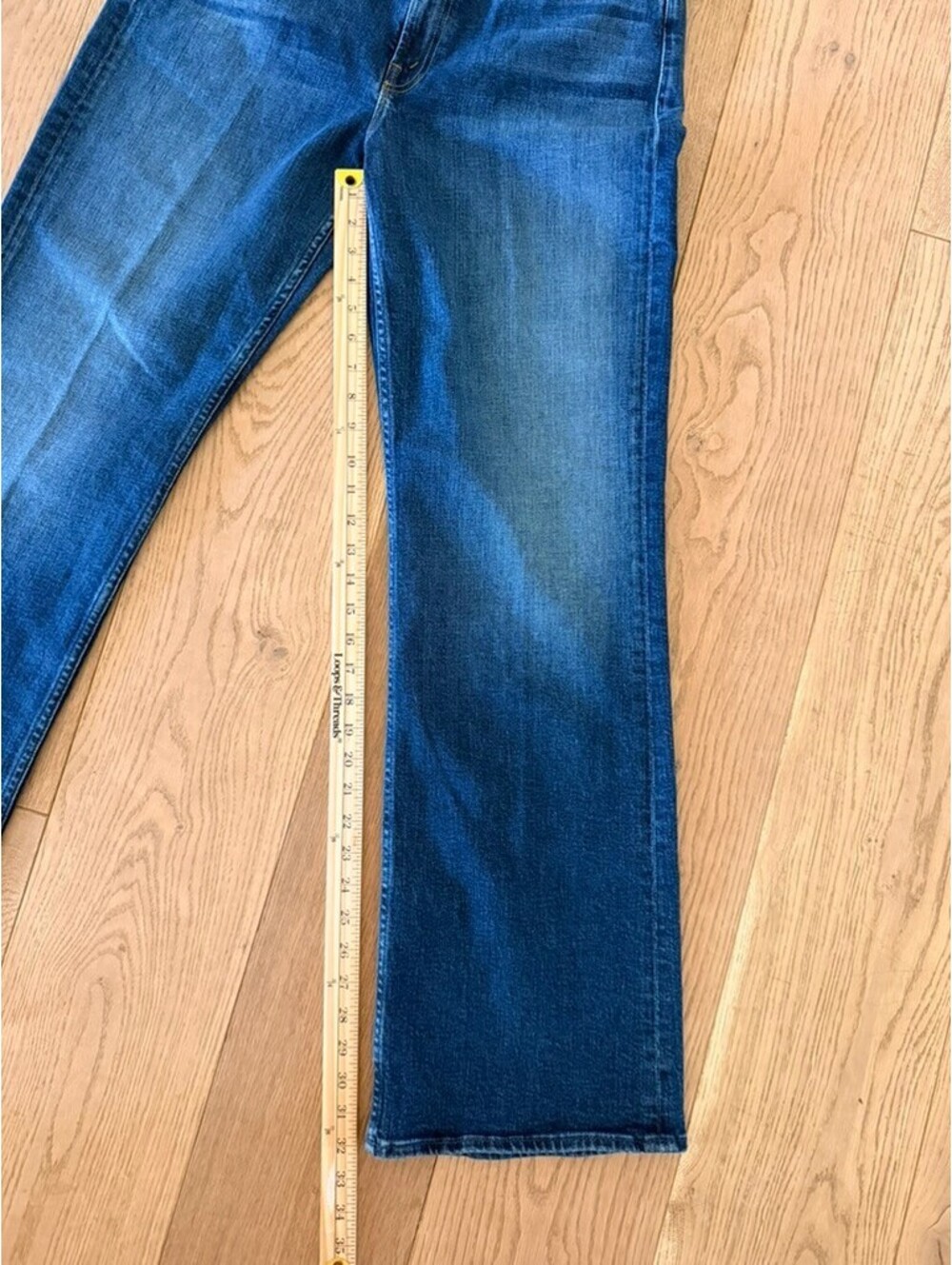 MOTHER High Waisted Bookie Sneak Bootcut Jeans 31 - Picture 6 of 9